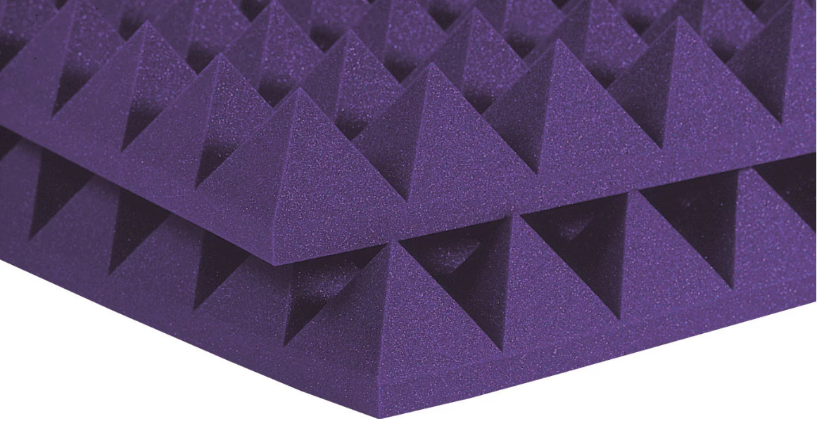 Auralex pyramids purple.png